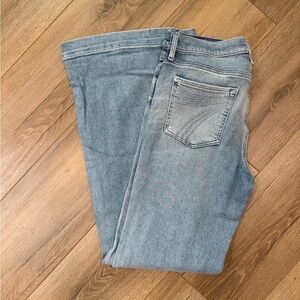 7 For All Mankind Luxe Vintage Light Wash Flare Jeans